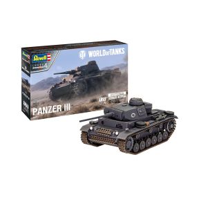 Revell 03501 Panzer III Ausf L Tank World Of Tanks Plastic Kit