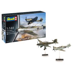 Revell 03770 Messerschmitt BF109E & Junkers JU-87B Stuka Plasitc Kit Set