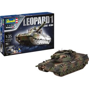 Revell 05656 German Leopard 1 A1A1/A1A4 Plastic Kit Gift Set