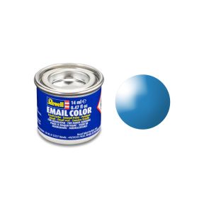 Revell 32150 No.50 Gloss Light Blue Enamel Paint 14ml Tin