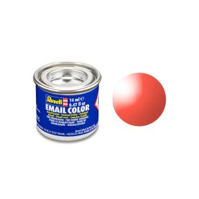 Revell 32731 No.731 Clear Red Enamel Paint 14ml Tin