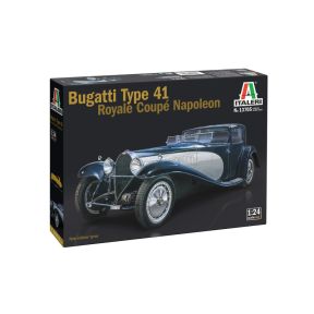Italeri 13705 Bugatti Type 41 Royal Coupe Napoleon Plastic Kit