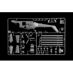 Italeri 1432 Mil Mi-24/Mi-35 Hind Helicopter Plastic Kit