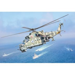 Italeri 1432 Mil Mi-24/Mi-35 Hind Helicopter Plastic Kit