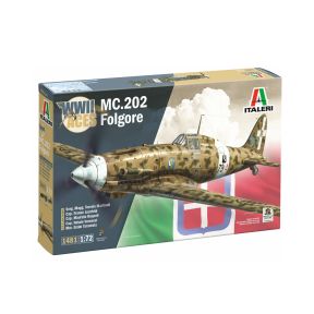 Italeri 1481 Macchi C.202 Folgore Plastic Kit