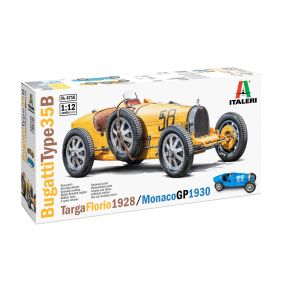 Italeri 4716 Bugatti Type 35B Targa Florio 1928 And Monaco GP 1930 Plastic Kit