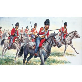 Italeri 6001 British Heavy Cavalry Napoleonic Wars Plastic Kit