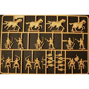 Italeri 6027 English Knights and Archers Plastic Kit