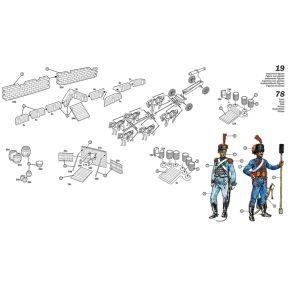 Italeri 6031 French Artillery Set Napoleonic Wars Plastic Kit