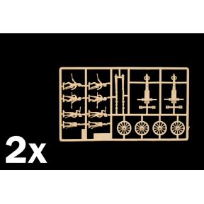 Italeri 6041 British Artillery Napoleonic Wars Plastic Kit
