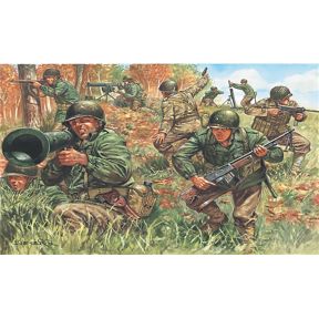 Italeri 6046 World War 2 American Infantry Plastic Kit