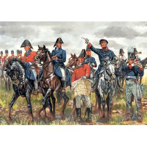 Italeri 6065 British & Prussian General Staff Napoleonic Wars Plastic Kit