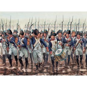 Italeri 6092 Napoleonic Wars French Infantry 1798 - 1805 Plastic Kit