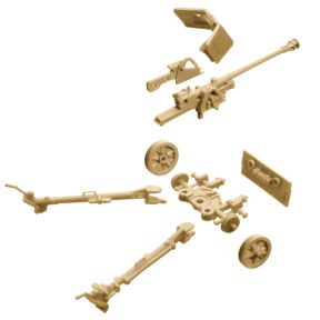 Italeri 6096 World War 2 German PAK 40 Anti Tank Gun with Crew