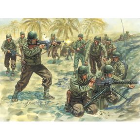 Italeri 6120 World War 2 US Infantry Plastic Kit