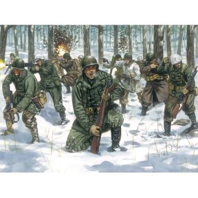 Italeri 6133 World War 2 US Infantry Winter Uniform Plastic Kit