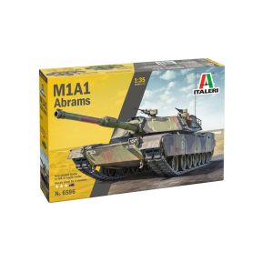 Italeri 6596 M1A1 Abrams Tank Plastic Kit