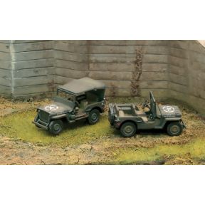 Italeri 7506 1/4 Ton Willys Jeep 4x4 Plastic Kit