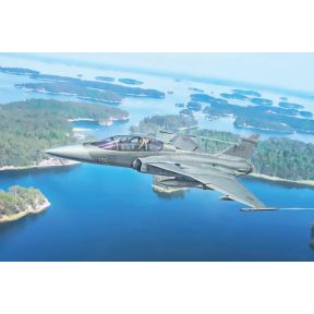 Italeri 91216 JAS-39D Gripen Twin Seater Jet Plastic Kit