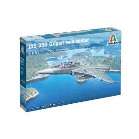 Italeri 91216 JAS-39D Gripen Twin Seater Jet Plastic Kit