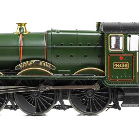 Bachmann 32-008 OO Gauge GW Hall 4-6-0 4936 'Kinlet Hall' BR Lined Green Late Crest