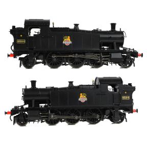 Bachmann 32-137B OO Gauge GW 4575 Prairie Tank 4584 BR Black Early Emblem