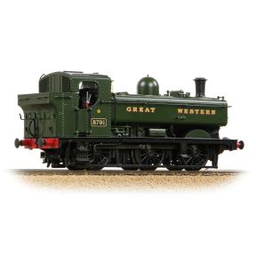 Bachmann 32-204A OO Gauge GW 8750 Pannier Tank 8791 GW Green Great Western