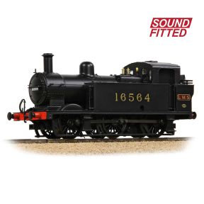 Bachmann 32-227CSF OO Gauge LMS Fowler 3F 0-6-0 Jinty 16564 LMS Black DCC Sound Fitted