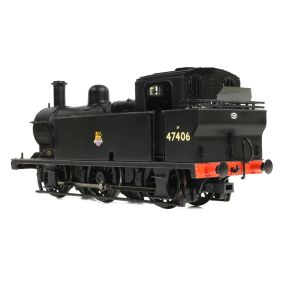 Bachmann 32-231B OO Gauge LMS Fowler 3F 0-6-0 Jinty 47406 BR Black Early Emblem