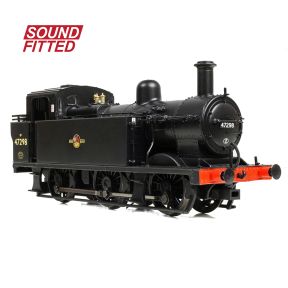 Bachmann 32-232ASF OO Gauge LMS Fowler 3F 0-6-0 Jinty 47298 BR Black Late Crest DCC Sound Fitted