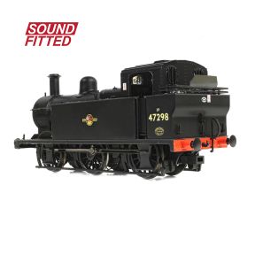 Bachmann 32-232ASF OO Gauge LMS Fowler 3F 0-6-0 Jinty 47298 BR Black Late Crest DCC Sound Fitted