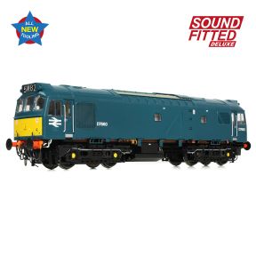 Bachmann 32-333SFX OO Gauge Class 25/3 D7660 BR Blue Small Yellow Panels DCC Sound Fitted Deluxe