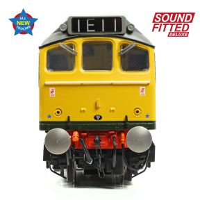 Bachmann 32-334SFX OO Gauge Class 25/3 D7672 'Tamworth Castle' BR Two Tone Green Full Yellow Ends DCC Sound Fitted Deluxe