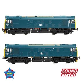 Bachmann 32-340ASF OO Gauge Class 25/1 25057 BR Blue DCC Sound Fitted