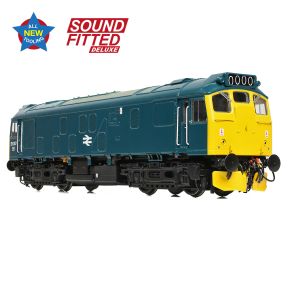 Bachmann 32-340ASFX OO Gauge Class 25/1 25057 BR Blue DCC Sound Fitted Deluxe