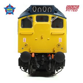 Bachmann 32-340SF OO Gauge Class 25/1 25057 BR Blue Weathered DCC Sound Fitted