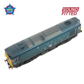 Bachmann 32-340SF OO Gauge Class 25/1 25057 BR Blue Weathered DCC Sound Fitted