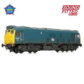 Bachmann 32-340SFX OO Gauge Class 25/1 25057 BR Blue Weathered DCC Sound Fitted Deluxe