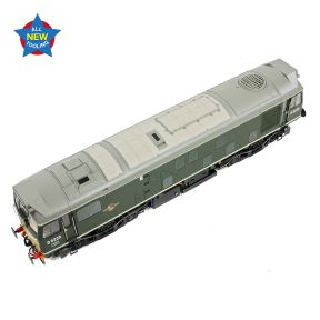 Bachmann 32-343 OO Gauge Class 25/1 D5225 BR Green Small Yellow Panels