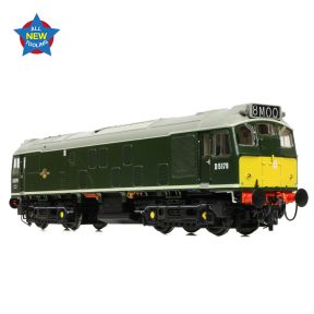 Bachmann 32-343A OO Gauge Class 25/1 D5179 BR Green Small Yellow Panels