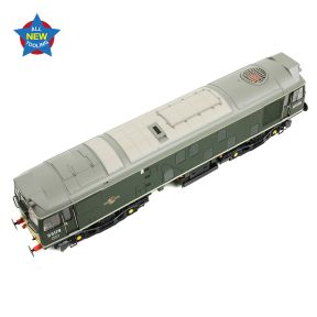 Bachmann 32-343A OO Gauge Class 25/1 D5179 BR Green Small Yellow Panels