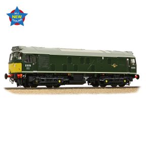 Bachmann 32-343ASF OO Gauge Class 25/1 D5179 BR Green Small Yellow Panels DCC Sound Fitted