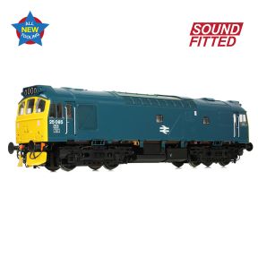 Bachmann 32-344SF OO Gauge Class 25/2 25085 BR Blue DCC Sound Fitted