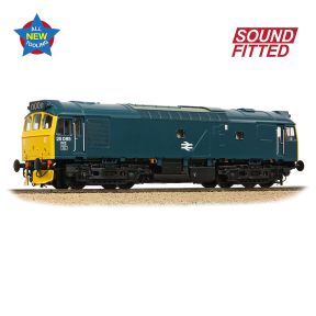 Bachmann 32-344SF OO Gauge Class 25/2 25085 BR Blue DCC Sound Fitted