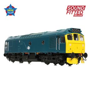 Bachmann 32-344SFX OO Gauge Class 25/2 25085 BR Blue DCC Sound Fitted Deluxe