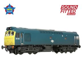 Bachmann 32-346SFX OO Gauge Class 25/2 25106 BR Blue Weathered DCC Sound Fitted Deluxe