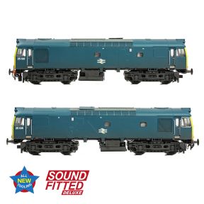 Bachmann 32-346SFX OO Gauge Class 25/2 25106 BR Blue Weathered DCC Sound Fitted Deluxe