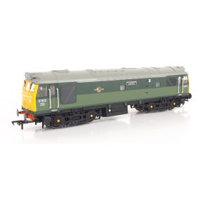 Bachmann 32-402-SH OO Gauge BR Class 25 D7672 'Tamworth Castle' BR Green Full Yellow Ends