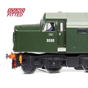Bachmann 32-488SF OO Gauge Class 40 D292 BR Green Disc Headcode DCC Sound Fitted