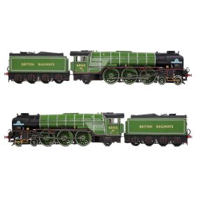Bachmann 32-550E OO Gauge LNER Peppercorn A1 4-6-2 60163 'Tornado' BR Apple Green British Railways